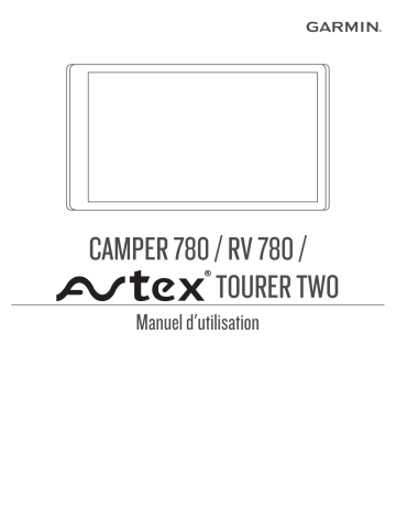 Garmin RV 780 & Traffic (RV 780 MT) Manuel utilisateur | Fixfr