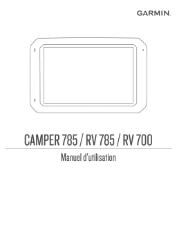 Garmin RV 785 & Traffic (RV 785 MT-S) Manuel utilisateur