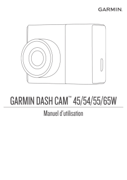 Garmin Dash Cam™ 45 Manuel utilisateur
