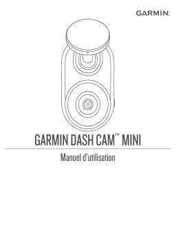 Garmin Dash Cam™ Mini Manuel utilisateur