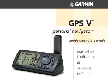 Garmin GPS V Manuel utilisateur | Fixfr