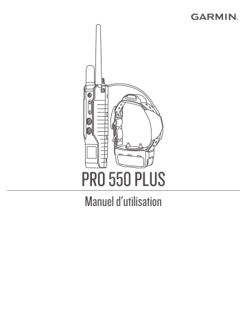 Garmin PRO 550 Plus Manuel utilisateur | Fixfr