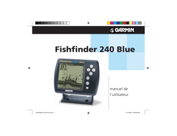 Garmin Fishfinder 240 Blue Manuel utilisateur | Fixfr