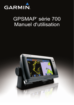 Garmin GPSMAP 720 Manuel utilisateur