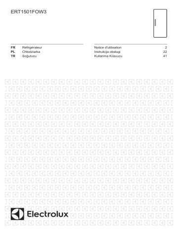 Electrolux ERT1501FOW3 Manuel utilisateur | Fixfr