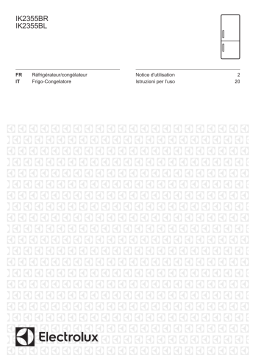 Electrolux IK2355BL Manuel utilisateur