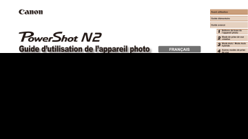 Canon PowerShot N2 Manuel utilisateur | Fixfr