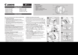 Canon EF 20mm f/2.8 USM Manuel utilisateur