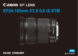 Canon EF 24-105mm f/3.5-5.6 IS STM Manuel utilisateur