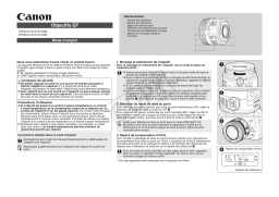 Canon EF 28mm f/2.8 IS USM Manuel utilisateur