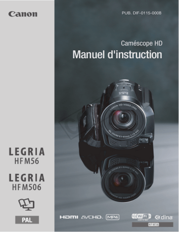 LEGRIA HF M56 | Canon LEGRIA HF M506 Manuel utilisateur | Fixfr