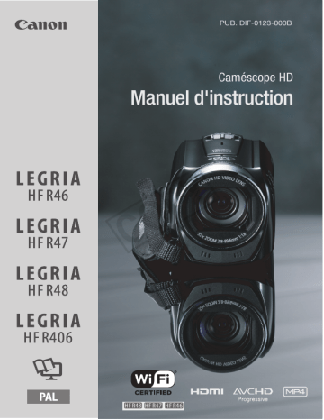 LEGRIA HF R47 | Canon LEGRIA HF R48 Manuel utilisateur | Fixfr