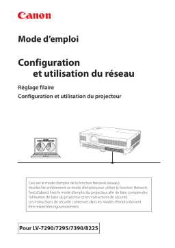 Canon LV-7295 Manuel utilisateur