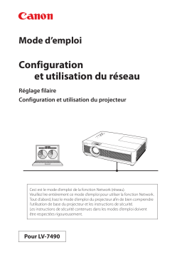 Canon LV-7490 Manuel utilisateur