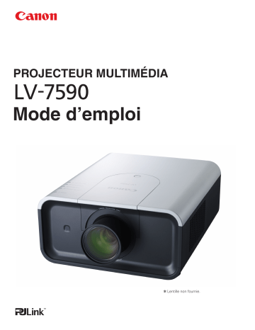 Canon LV-7590 Manuel utilisateur | Fixfr