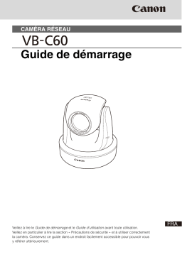 Canon VB-C60 Manuel utilisateur