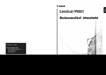 Canon CanoScan 9900F Manuel utilisateur | Fixfr
