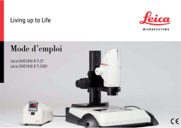 Leica Microsystems DMS1000 B Digital Microscopes Manuel utilisateur