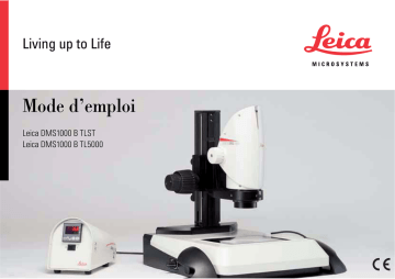 Leica Microsystems DMS1000 B Digital Microscopes Manuel utilisateur | Fixfr