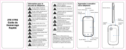 ZTE V795 Manuel utilisateur