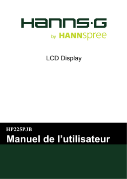 Hannspree HP 225 PJB Manuel utilisateur