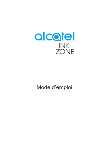 Alcatel LINKZONE Manuel utilisateur | Fixfr