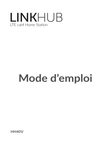 Alcatel LINKHUB HH40V Manuel utilisateur | Fixfr