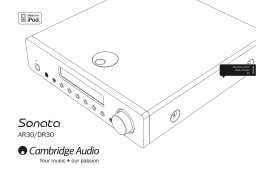 Cambridge Audio Sonata AR30 Manuel utilisateur