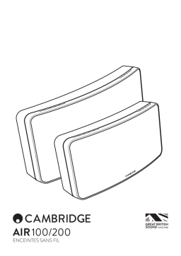 Cambridge Audio Air V2 Manuel utilisateur