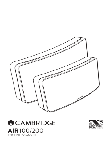 Cambridge Audio Air V2 Manuel utilisateur | Fixfr