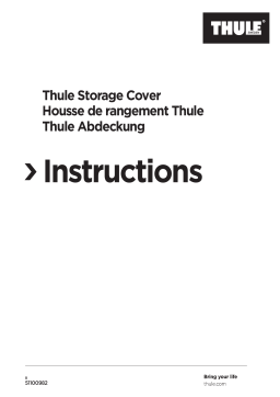 Thule Storage Cover Accessory Manuel utilisateur