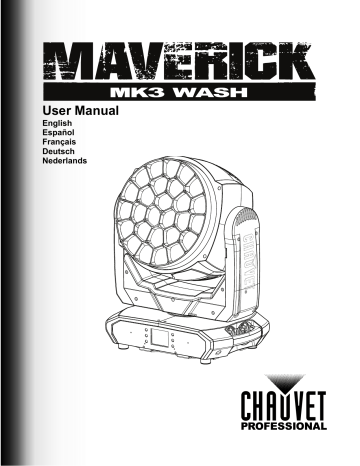 Chauvet MAVERICK Manuel utilisateur | Fixfr