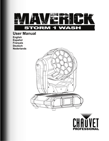 Chauvet MAVERICK Manuel utilisateur | Fixfr