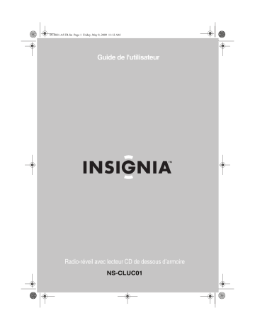 Insignia NS-CLUC01 Under-the-Cabinet CD Player Manuel utilisateur | Fixfr