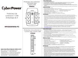 CyberPower MP1055WWSS-FC Manuel utilisateur