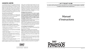 DSC PC500 Manuel utilisateur | Fixfr