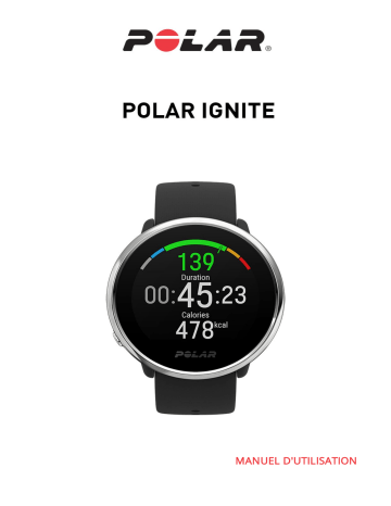 Polar Ignite Manuel utilisateur | Fixfr