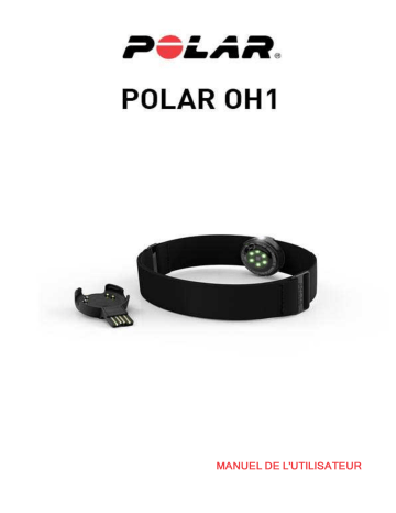 Polar OH1 optical heart rate sensor Manuel utilisateur | Fixfr