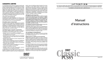 DSC PC585 Manuel utilisateur | Fixfr