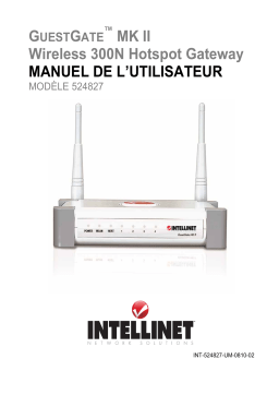 Intellinet GuestGate MK II Manuel utilisateur