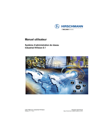 Hirschmann Industrial HiVision Network Management System Manuel utilisateur | Fixfr