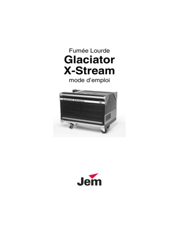 Martin JEM Glaciator X-Stream Manuel utilisateur | Fixfr