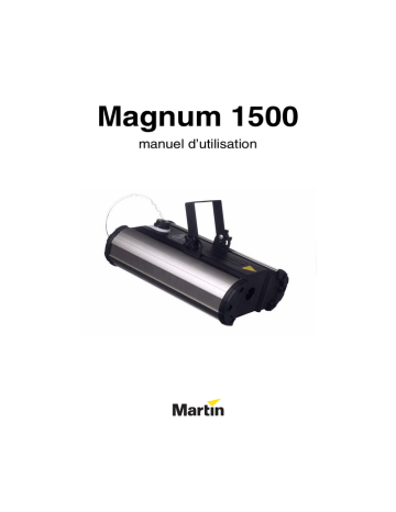 Martin Magnum 1500 Manuel utilisateur | Fixfr