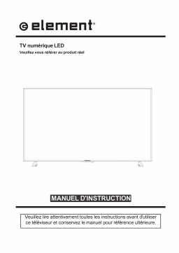 Manuel TV LED num&eacute;rique Element | AI Chat & PDF