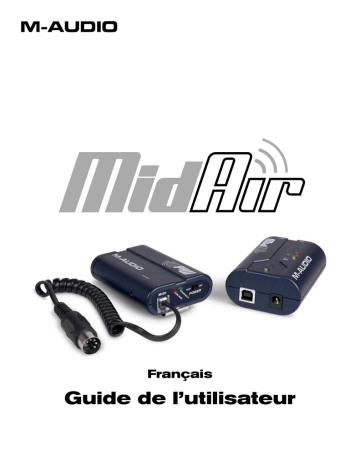 M-Audio MidAir Manuel utilisateur | Fixfr