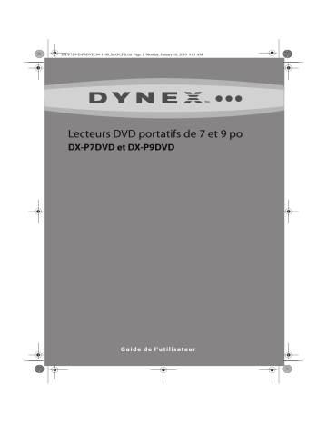 DX-P9DVD | Dynex DX-P7DVD 7