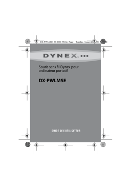 Dynex DX-PWLMSE Wireless Optical Laptop Mouse Manuel utilisateur