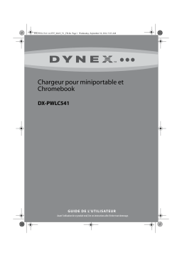 Dynex DX-PWLC541 40W Netbook and Chromebook Charger Manuel utilisateur