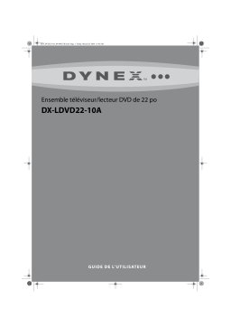 Dynex DX-LDVD22-10A 22" Class LCD HDTV DVD Combo Manuel utilisateur
