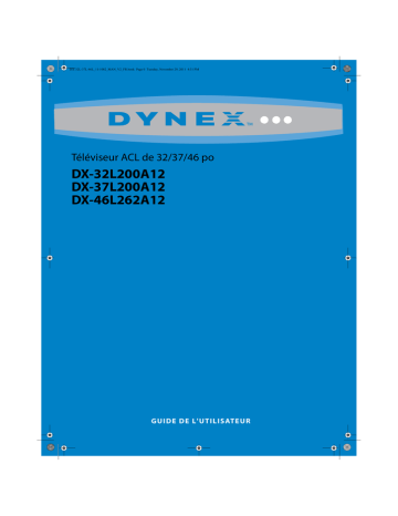 DX-37L200A12 | DX-46L262A12 | Dynex DX-32L200A12 32